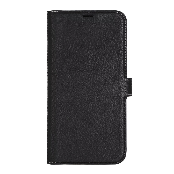Essentials iPhone 14 Plus Leather wallet,detachable,Black i gruppen SMARTPHONES & TABLETS / Mobil Beskyttelse / Apple / iPhone 14 hos TP E-commerce Nordic AB (C59498)