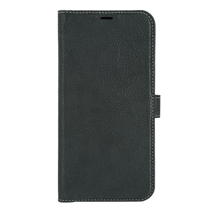 Essentials iPhone 14 Plus Leather wallet,detachable,Green i gruppen SMARTPHONES & TABLETS / Mobil Beskyttelse / Apple / iPhone 14 hos TP E-commerce Nordic AB (C59500)