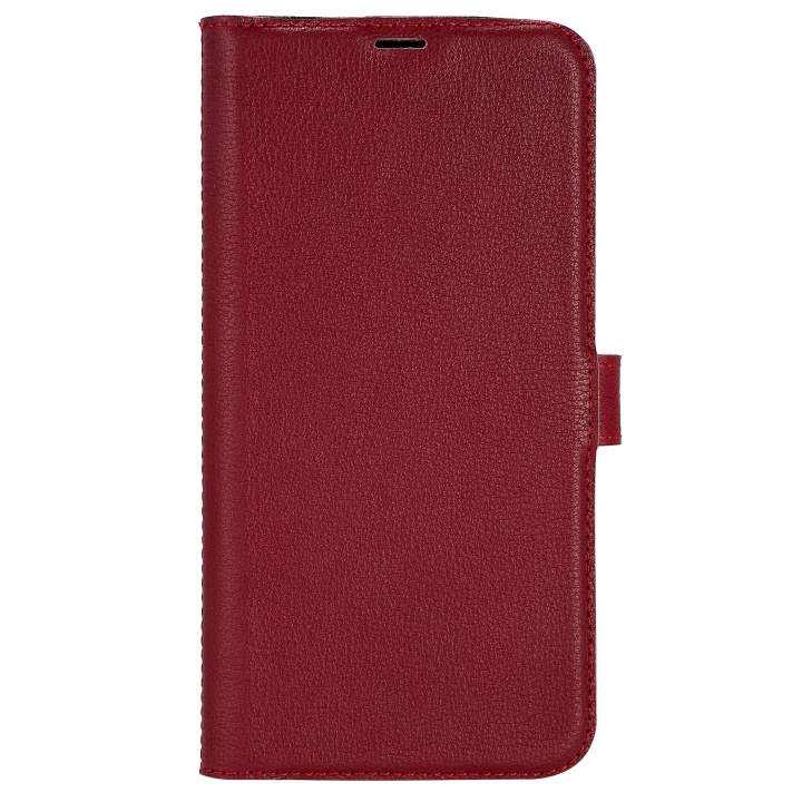 Essentials iPhone 14 Pro Max Leather wallet, detach, Red i gruppen SMARTPHONES & TABLETS / Mobil Beskyttelse / Apple / iPhone 14 hos TP E-commerce Nordic AB (C59507)