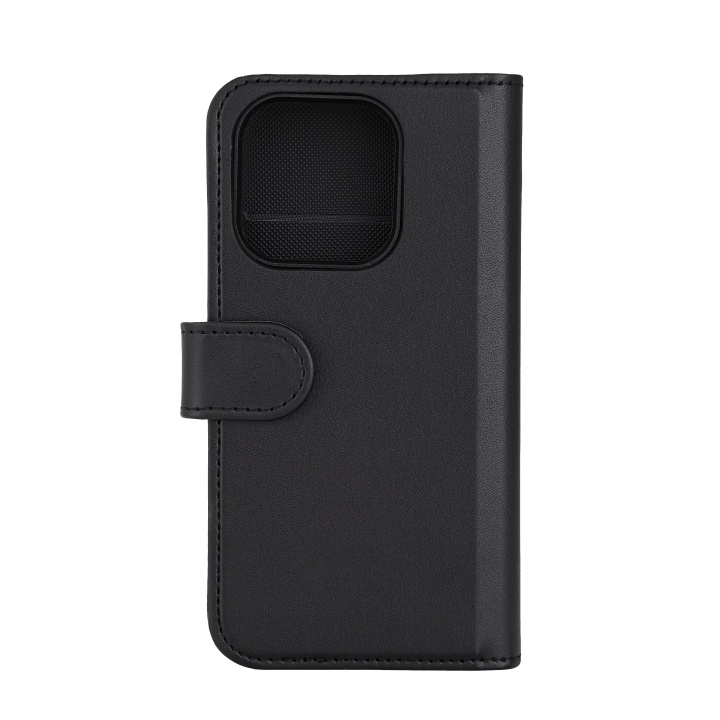 DELTACO Wallet case, 2-in-1, iPhone 15 Pro, magnetic cover, black i gruppen SMARTPHONES & TABLETS / Mobil Beskyttelse / Apple / iPhone 15 hos TP E-commerce Nordic AB (C59537)