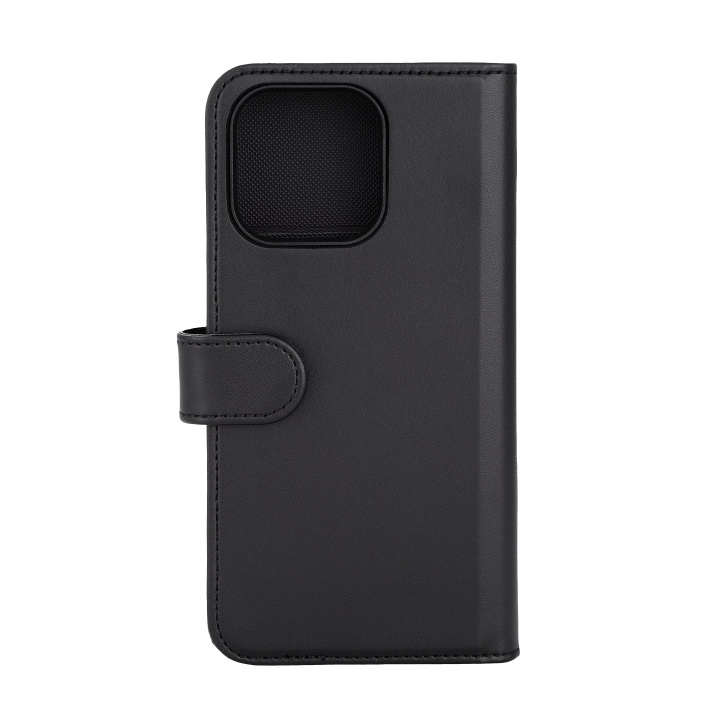 DELTACO Wallet case, 2-in-1, iPhone 15 Pro Max, magnetic cover,black i gruppen SMARTPHONES & TABLETS / Mobil Beskyttelse / Apple / iPhone 15 hos TP E-commerce Nordic AB (C59538)