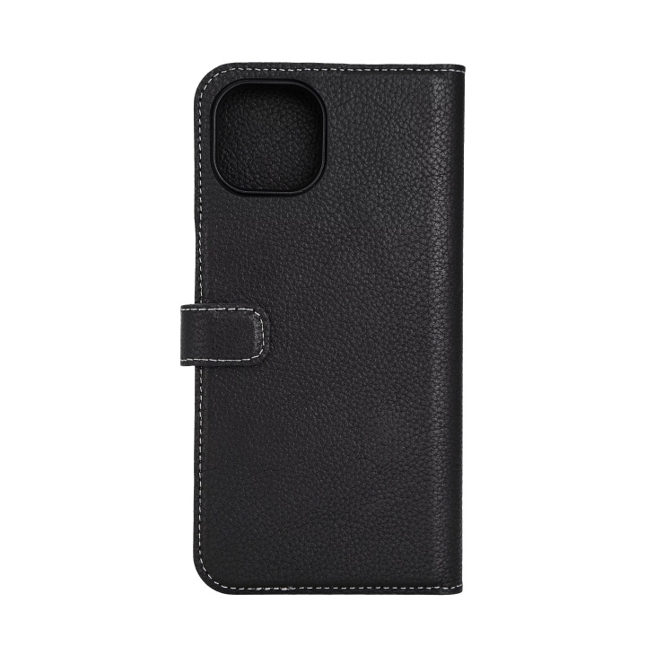 Essentials iPhone 15 Plus leather Mag wallet, detachable,magnetic,black i gruppen SMARTPHONES & TABLETS / Mobil Beskyttelse / Apple / iPhone 15 hos TP E-commerce Nordic AB (C59569)