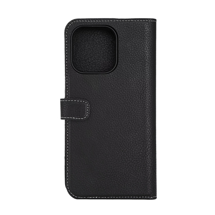 Essentials iPhone 15 Pro Max leather Mag wallet,detachable,magnetic,blk i gruppen SMARTPHONES & TABLETS / Mobil Beskyttelse / Apple / iPhone 15 hos TP E-commerce Nordic AB (C59571)