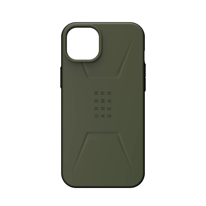 Urban Armor Gear iPhone 14 Plus Civilian Magsafe - Olive i gruppen SMARTPHONES & TABLETS / Mobil Beskyttelse / Apple / iPhone 14 hos TP E-commerce Nordic AB (C59627)