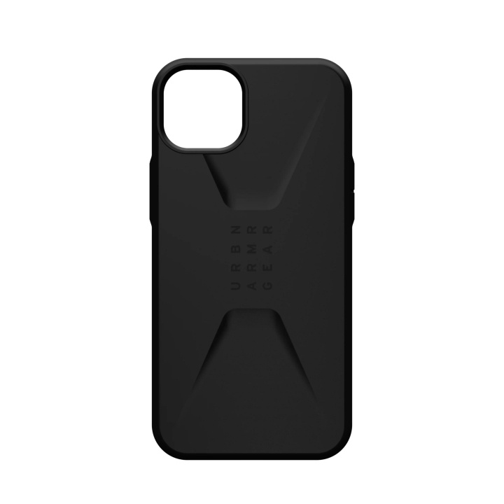 Urban Armor Gear iPhone 14 Plus Civilian - Black i gruppen SMARTPHONES & TABLETS / Mobil Beskyttelse / Apple / iPhone 14 hos TP E-commerce Nordic AB (C59628)