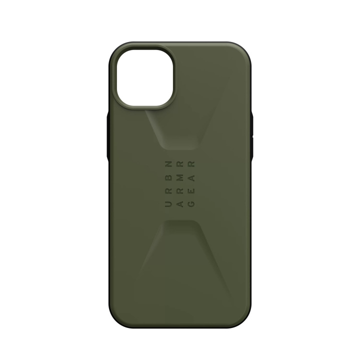 Urban Armor Gear iPhone 14 Plus Civilian - Olive i gruppen SMARTPHONES & TABLETS / Mobil Beskyttelse / Apple / iPhone 14 hos TP E-commerce Nordic AB (C59630)