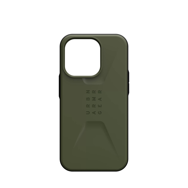 Urban Armor Gear IPhone 14 Pro Civilian - Olive i gruppen SMARTPHONES & TABLETS / Mobil Beskyttelse / Apple / iPhone 14 hos TP E-commerce Nordic AB (C59658)