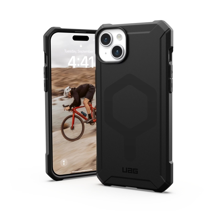 Urban Armor Gear iPhone 15 Plus Essential Armor Magsafe - Black i gruppen SMARTPHONES & TABLETS / Mobil Beskyttelse / Apple / iPhone 15 hos TP E-commerce Nordic AB (C59776)