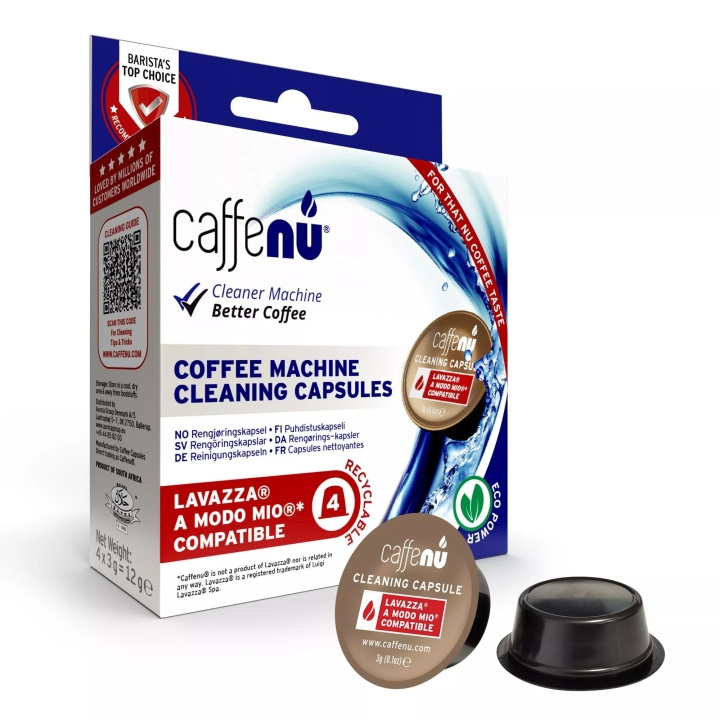 caffenu Cleaning Capsules - Lavazza A Modo Mio compatible i gruppen HJEM, HUS & HAVE / Husholdningsapparater / Kaffe og espresso / Filtre og tilbehør hos TP E-commerce Nordic AB (C59890)