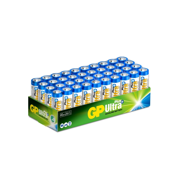 GP Ultra Plus Alkaline AA 40 Pack (S) i gruppen HJEMMEELEKTRONIK / Batterier og opladere / Batterier / AA hos TP E-commerce Nordic AB (C59981)