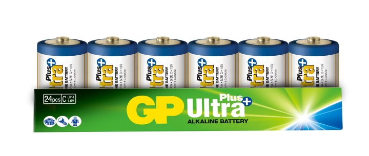 GP Ultra Plus Alkaline C 24 Pack (S) i gruppen HJEMMEELEKTRONIK / Batterier og opladere / Batterier / Andet hos TP E-commerce Nordic AB (C59984)