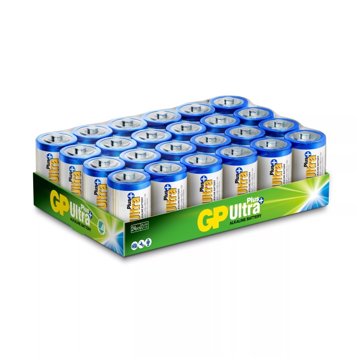 GP Ultra Plus Alkaline D 24 Pack (S) i gruppen HJEMMEELEKTRONIK / Batterier og opladere / Batterier / Andet hos TP E-commerce Nordic AB (C59985)