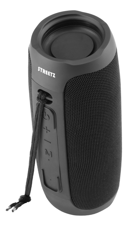 Streetz S350 Bluetooth Speaker 2x10W, AUX, micro SD slot, black i gruppen HJEMMEELEKTRONIK / Lyd & billede / Højttalere & tilbehør / Bluetooth-højttalere / Bærbare højttalere hos TP E-commerce Nordic AB (C60046)