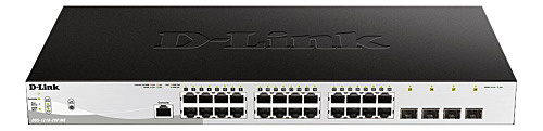 D-Link 28-Port Gigabit PoE Metro Ethernet Switch i gruppen COMPUTERTILBEHØR / Netværk / Switches / 10/100/1000Mbps hos TP E-commerce Nordic AB (C60057)