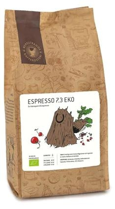 bergstrands Espresso bönor 7.3 EKO - 1000g i gruppen HJEM, HUS & HAVE / Husholdningsapparater / Kaffe og espresso / Kaffebønner hos TP E-commerce Nordic AB (C60072)