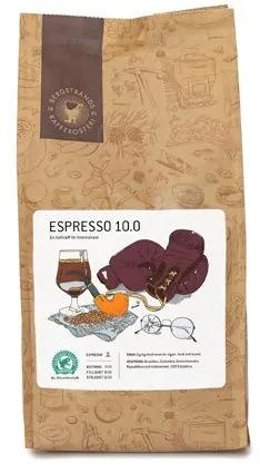 bergstrands Espresso bönor 10.0 - 1000g i gruppen HJEM, HUS & HAVE / Husholdningsapparater / Kaffe og espresso / Kaffebønner hos TP E-commerce Nordic AB (C60074)