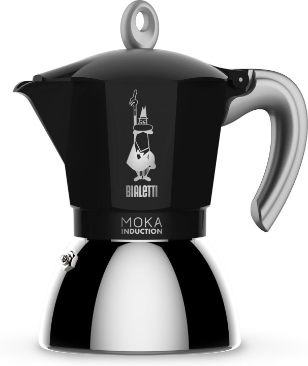 Bialetti Moka Induction, 6 koppar i gruppen HJEM, HUS & HAVE / Husholdningsapparater / Kaffe og espresso / Kaffemaskiner hos TP E-commerce Nordic AB (C60128)