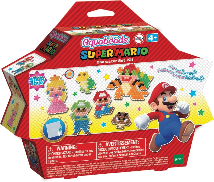 Aquabeads - Super Mario star bead set i gruppen SPORT, FRITID & HOBBY / Hobby / Perler / Perleplader & Perler hos TP E-commerce Nordic AB (C60146)