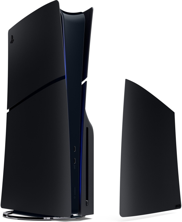PlayStation 5 (Slim model series) Cover - Midnight Black replacement covers i gruppen HJEMMEELEKTRONIK / Spilkonsoller og tilbehør / Sony PlayStation 5 / Tilbehør hos TP E-commerce Nordic AB (C60189)