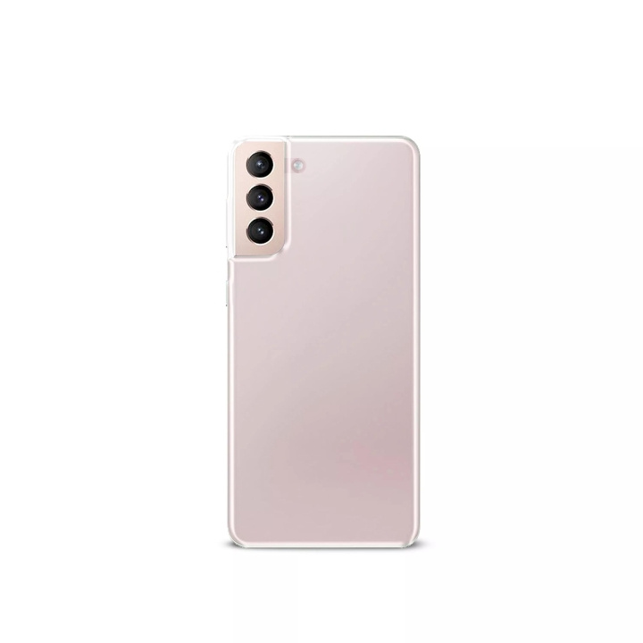 Puro Galaxy S21 0,3 Nude, Transparent i gruppen SMARTPHONES & TABLETS / Mobil Beskyttelse / Samsung hos TP E-commerce Nordic AB (C60197)