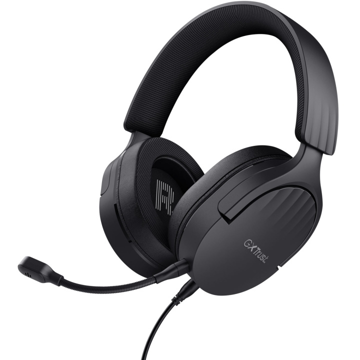 Trust GXT 489 Fayzo Gamingheadset Eco Svart i gruppen COMPUTERTILBEHØR / GAMING / Headset hos TP E-commerce Nordic AB (C60294)