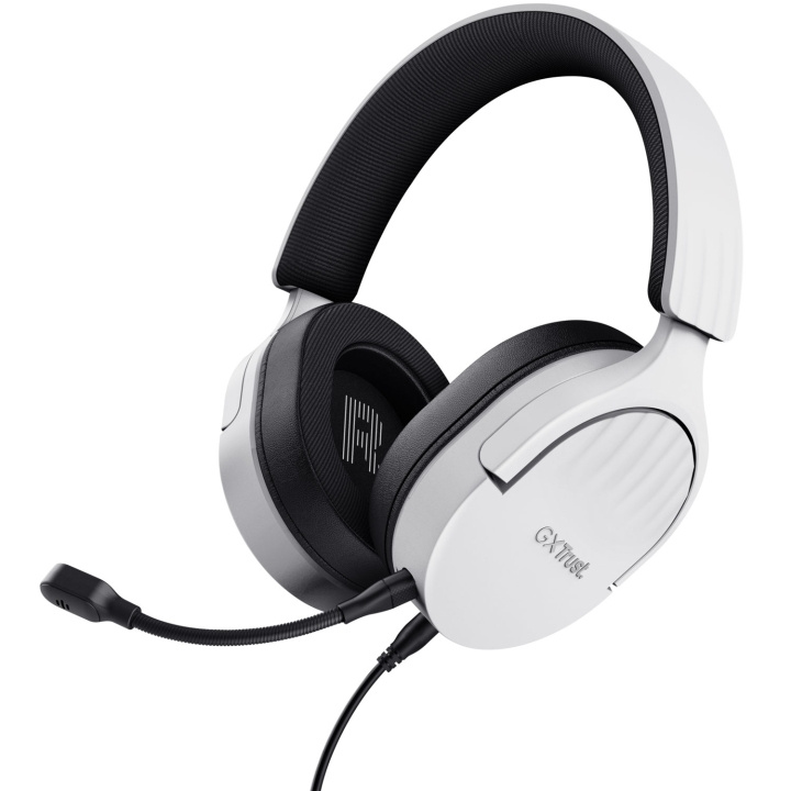 Trust GXT 489W Fayzo Gamingheadset Eco Vit i gruppen COMPUTERTILBEHØR / GAMING / Headset hos TP E-commerce Nordic AB (C60296)