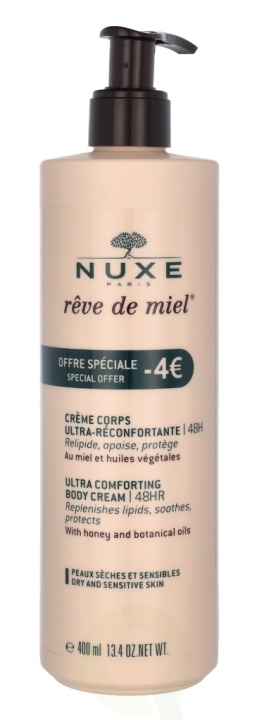 Nuxe Reve De Miel Ultra Comforting Body Cream 400 ml i gruppen SKØNHED & HELSE / Hudpleje / Kropspleje / Body lotion hos TP E-commerce Nordic AB (C60309)