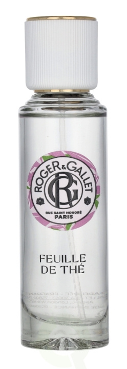 Roger & Gallet Feuille De The Wellbeing Fragrant Water 30 ml Natural Spray i gruppen SKØNHED & HELSE / Hudpleje / Ansigt / Ansigtsvand & Facemist hos TP E-commerce Nordic AB (C60339)
