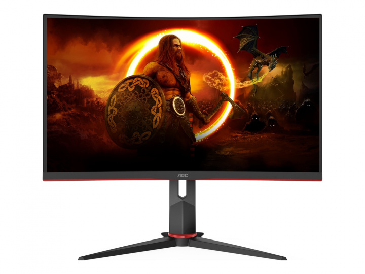 AOC Gaming CQ27G2S/BK 27 2560 x 1440 (2K) HDMI DisplayPort 165Hz i gruppen COMPUTERTILBEHØR / Monitor / Monitorer hos TP E-commerce Nordic AB (C60485)