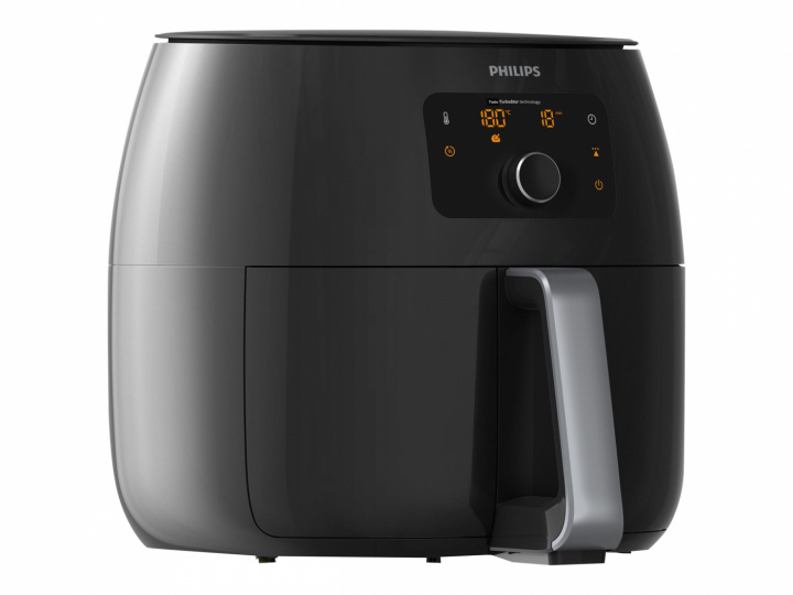 Philips Avance Collection XXL HD9650 Twin TurboStar Airfryer 2.2kW Sort i gruppen HJEM, HUS & HAVE / Husholdningsapparater / Airfryers & Friture hos TP E-commerce Nordic AB (C60499)