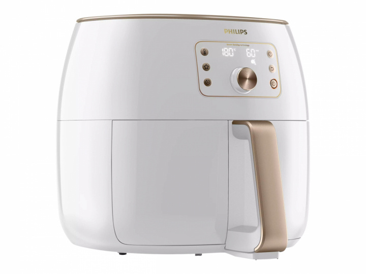 Philips Premium Collection HD9870 Airfryer XXL Airfryer 2.225kW White/pearl i gruppen HJEM, HUS & HAVE / Husholdningsapparater / Airfryers & Friture hos TP E-commerce Nordic AB (C60501)