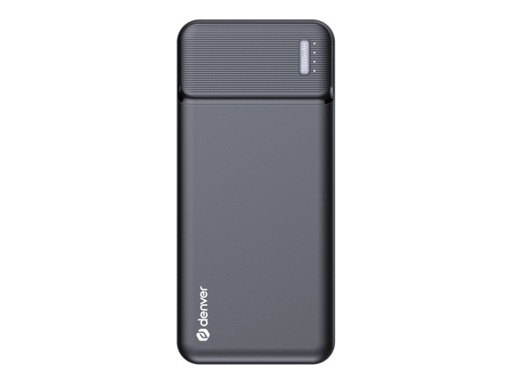 Denver Powerbank 10000mAh Sort i gruppen SMARTPHONES & TABLETS / Opladere og kabler / Powerbanks hos TP E-commerce Nordic AB (C60515)