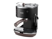 DeLonghi Icona Vintage ECOV 311.BK Kaffemaskine, Mat sort i gruppen HJEM, HUS & HAVE / Husholdningsapparater / Kaffe og espresso / Espressomaskiner hos TP E-commerce Nordic AB (C60532D)