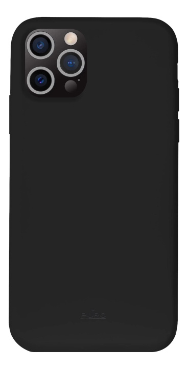 Puro iPhone 13 Pro Icon Cover, black i gruppen SMARTPHONES & TABLETS / Mobil Beskyttelse / Apple / iPhone 13 Pro / Cover hos TP E-commerce Nordic AB (C60723)