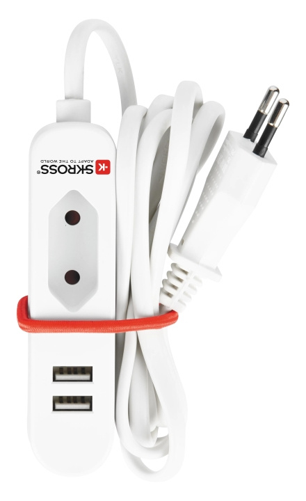 SKROSS Rejsestation USB EU i gruppen HJEM, HUS & HAVE / Elektricitet & Belysning / Rejseadaptere hos TP E-commerce Nordic AB (C60742)