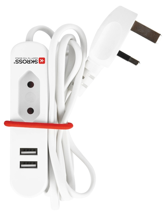 SKROSS Travel Station USB UK i gruppen HJEM, HUS & HAVE / Elektricitet & Belysning / Rejseadaptere hos TP E-commerce Nordic AB (C60743)