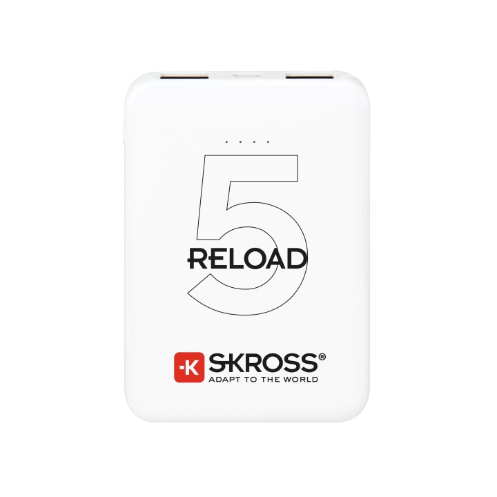 SKROSS Reload 5 Powerbank i gruppen SMARTPHONES & TABLETS / Opladere og kabler / Powerbanks hos TP E-commerce Nordic AB (C60745)