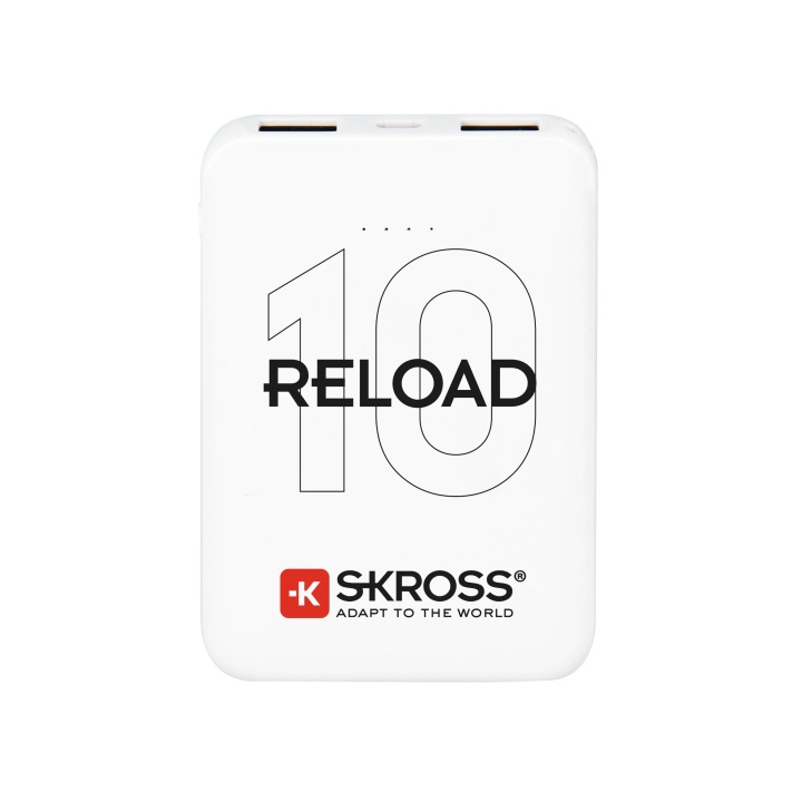 SKROSS Reload 10 Powerbank i gruppen SMARTPHONES & TABLETS / Opladere og kabler / Powerbanks hos TP E-commerce Nordic AB (C60746)