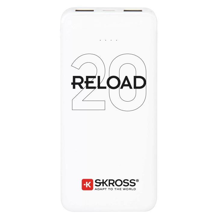 SKROSS Reload 20 Powerbank i gruppen SMARTPHONES & TABLETS / Opladere og kabler / Powerbanks hos TP E-commerce Nordic AB (C60747)
