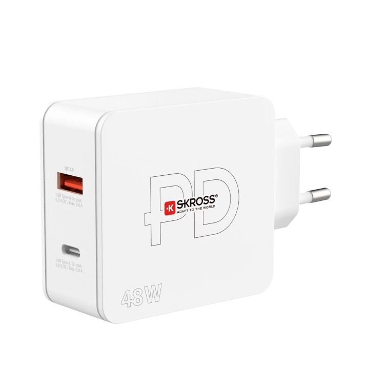 SKROSS Multipower 2 Pro+ EU i gruppen HJEM, HUS & HAVE / Elektricitet & Belysning / Rejseadaptere hos TP E-commerce Nordic AB (C60761)