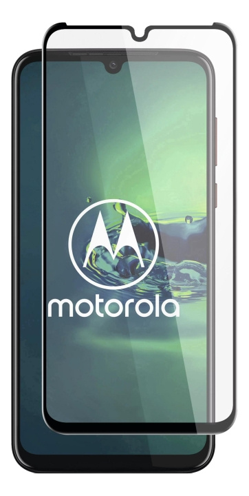panzer Motorola Moto G8 Plus, Full-Fit Glass, black i gruppen SMARTPHONES & TABLETS / Mobil Beskyttelse / Motorola hos TP E-commerce Nordic AB (C60830)