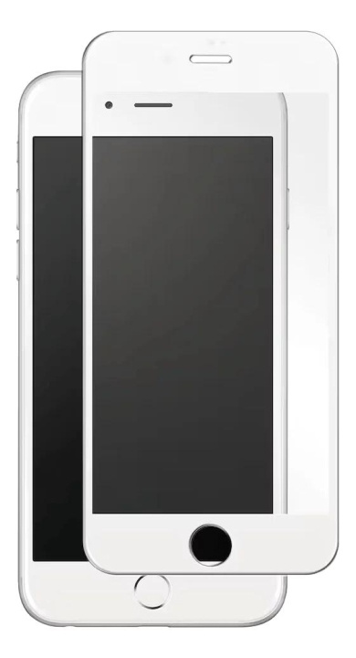 panzer iPhone 8/7/6S Full-Fit Silicate Glass white i gruppen SMARTPHONES & TABLETS / Mobil Beskyttelse / Apple / iPhone 8 hos TP E-commerce Nordic AB (C60845)