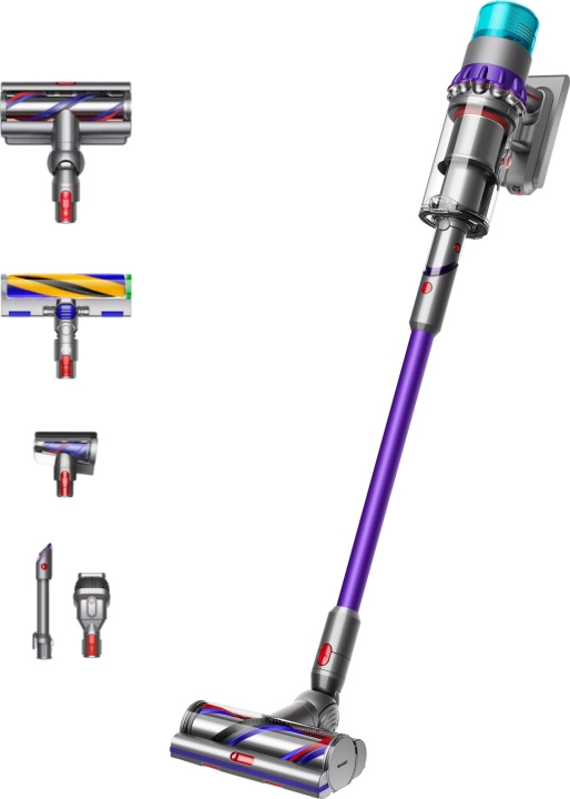 Dyson Gen5 Detect Absolute Iron/Purple HEPA Pind/håndholdt 280W 0,77liter i gruppen HJEM, HUS & HAVE / Rengøringsmidler / Støvsugere og tilbehør / Håndstøvsuger hos TP E-commerce Nordic AB (C60905)