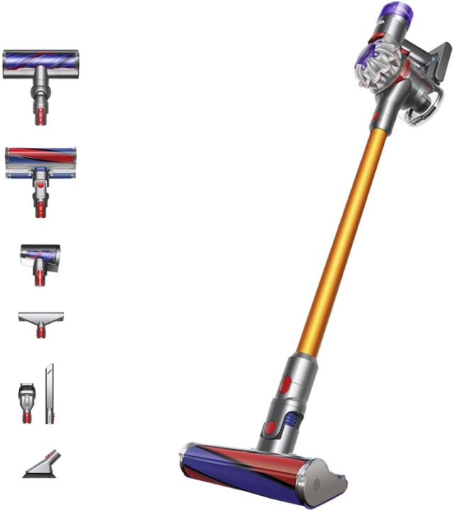 Dyson V8 Absolute (2023) Støvsuger Pind/håndholdt 115AW 0.54liter i gruppen HJEM, HUS & HAVE / Rengøringsmidler / Støvsugere og tilbehør / Håndstøvsuger hos TP E-commerce Nordic AB (C60908)