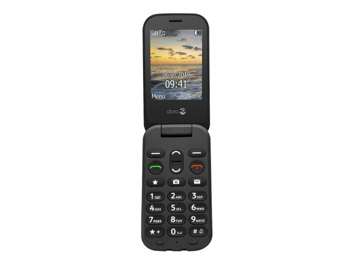 Doro 6040 Sort i gruppen SMARTPHONES & TABLETS / Mobiltelefoner & smartphones hos TP E-commerce Nordic AB (C60927)