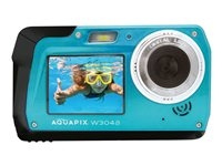 Easypix Aquapix W3048 Edge 13Megapixel Isblå Digitalkamera i gruppen HJEMMEELEKTRONIK / Foto og video / Kamera hos TP E-commerce Nordic AB (C60929)