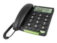 Doro PhoneEasy 312cs Telefon med ledning LCD-skærm i gruppen SMARTPHONES & TABLETS / Mobiltelefoner & smartphones hos TP E-commerce Nordic AB (C60941)