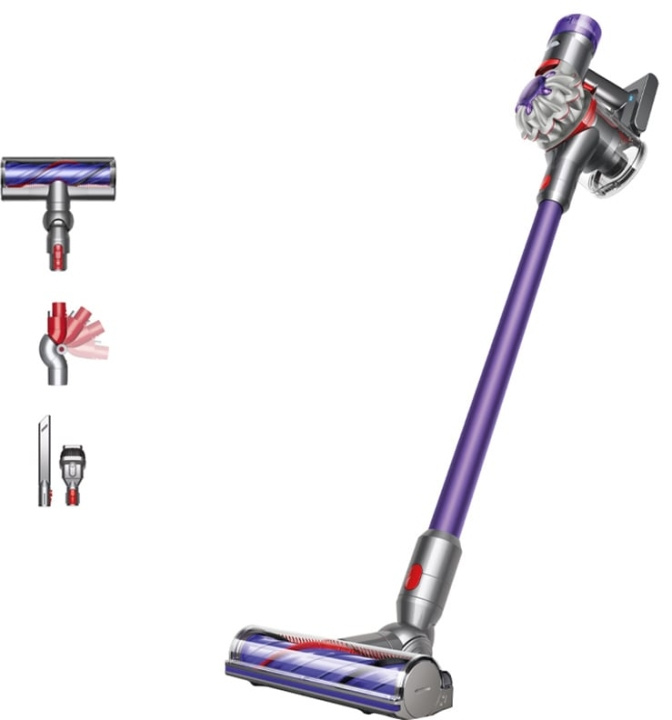 Dyson V8 Origin Lilla/Sølv Støvsuger Pind/håndholdt 115W 0.54liter i gruppen HJEM, HUS & HAVE / Rengøringsmidler / Støvsugere og tilbehør / Håndstøvsuger hos TP E-commerce Nordic AB (C60946)