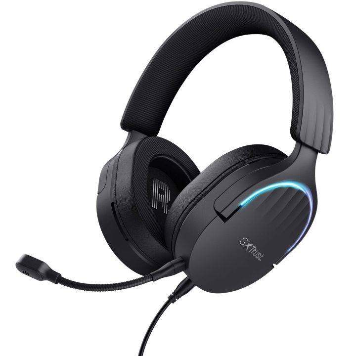 Trust GXT 490 Fayzo Gamingheadset 7.1 USB Eco Svart i gruppen COMPUTERTILBEHØR / GAMING / Headset hos TP E-commerce Nordic AB (C60965)