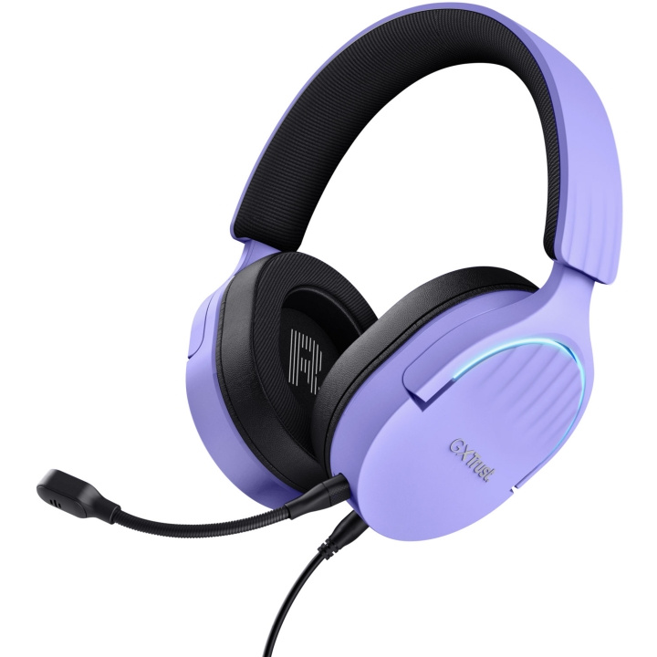 Trust GXT 490P Fayzo Gamingheadset 7.1 USB Eco Lila i gruppen COMPUTERTILBEHØR / GAMING / Headset hos TP E-commerce Nordic AB (C60966)